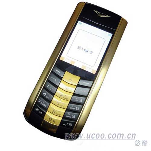 VERTU I-70（6688）18K黄金 铂金跑车版