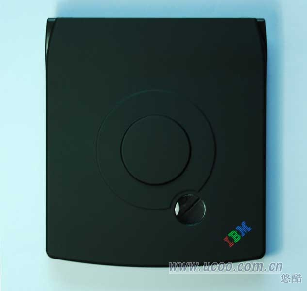 IBM外置光驱 USB翻盖 DVD ROM光驱.