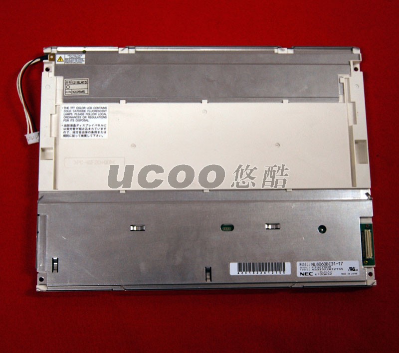 NL8060BC31-17 NL8060BC31-17D NL8060BC31-17E NEC 12.1寸工业液晶屏 分辨率800*600