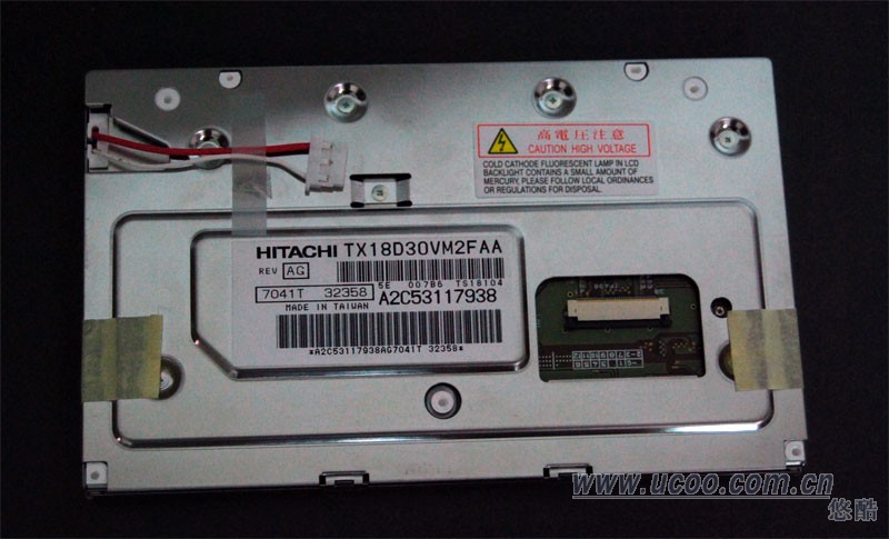 供应 TX18D30VM2FAA HITACHI 日立 7寸 液晶屏
