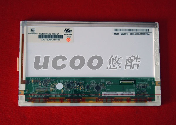 N089L6-L02, N089L6-L01 奇美CMO 8.9寸高分液晶屏，分辨率:1024*600