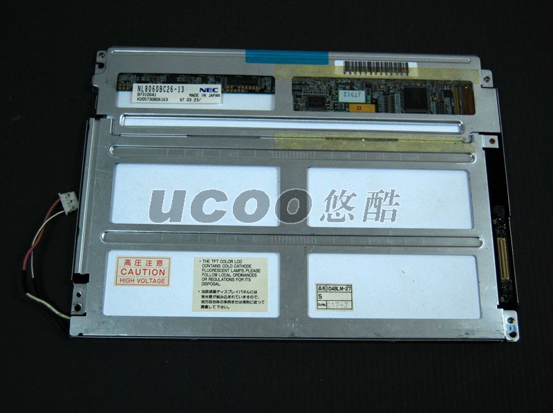 NL8060BC26-13 NEC 10.4寸真彩液晶屏，分辨率800*600